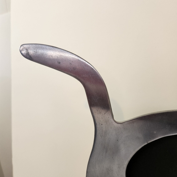 Cat Fish Photo Frame Large Silver Metal Freestanding Curved 11” Decor 4x6 Cats - Picture 5 of 9